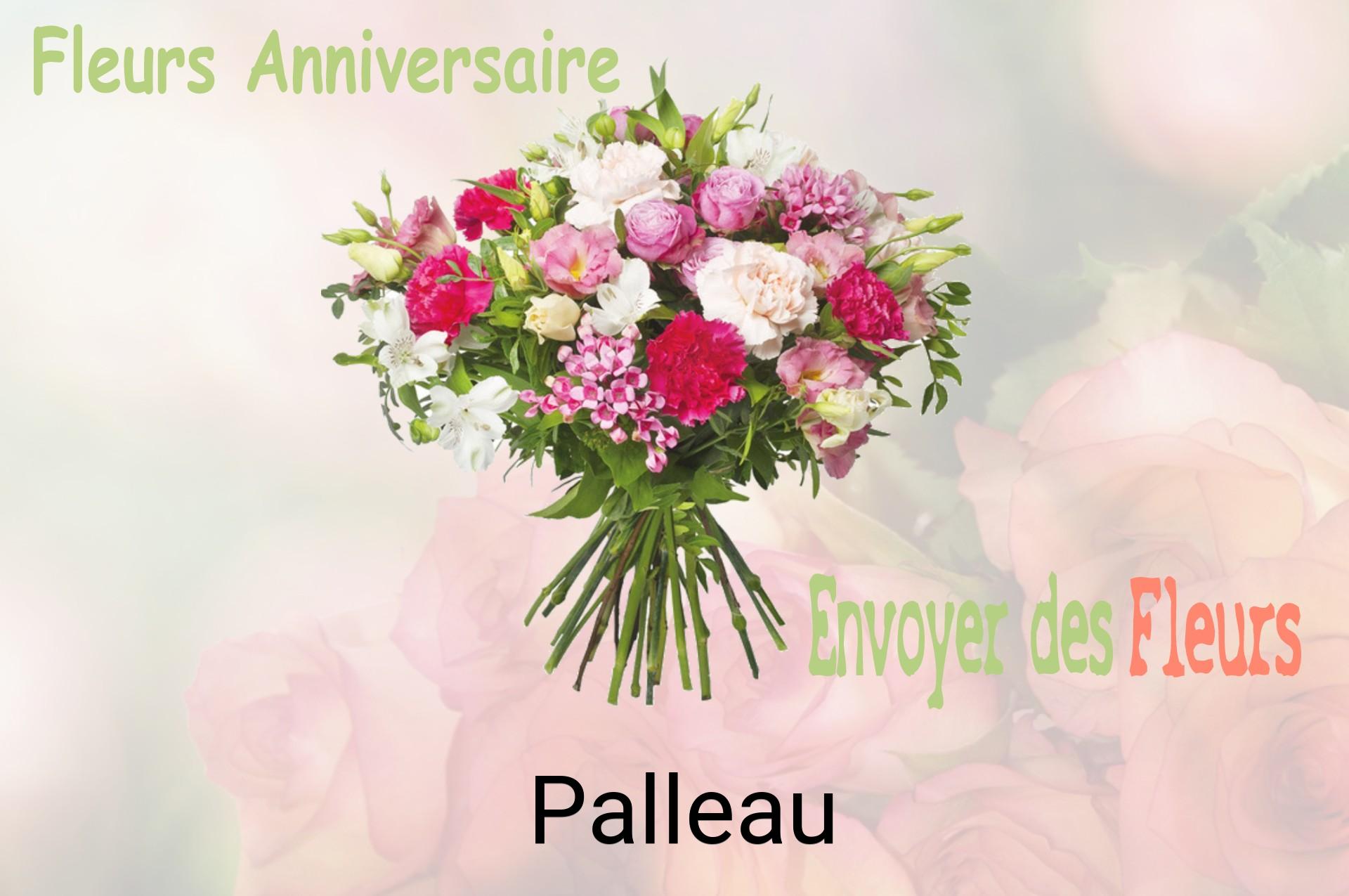 Bouquet de fleurs d’anniversaire livré à Palleau